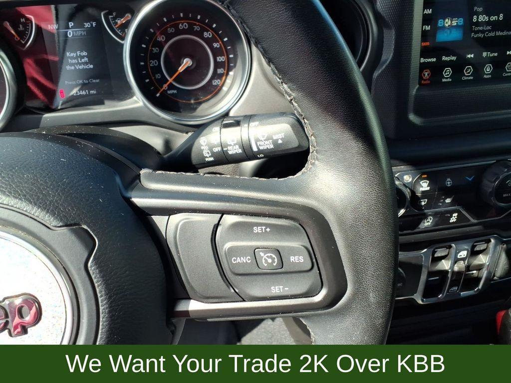 used 2023 Jeep Wrangler car, priced at $37,534