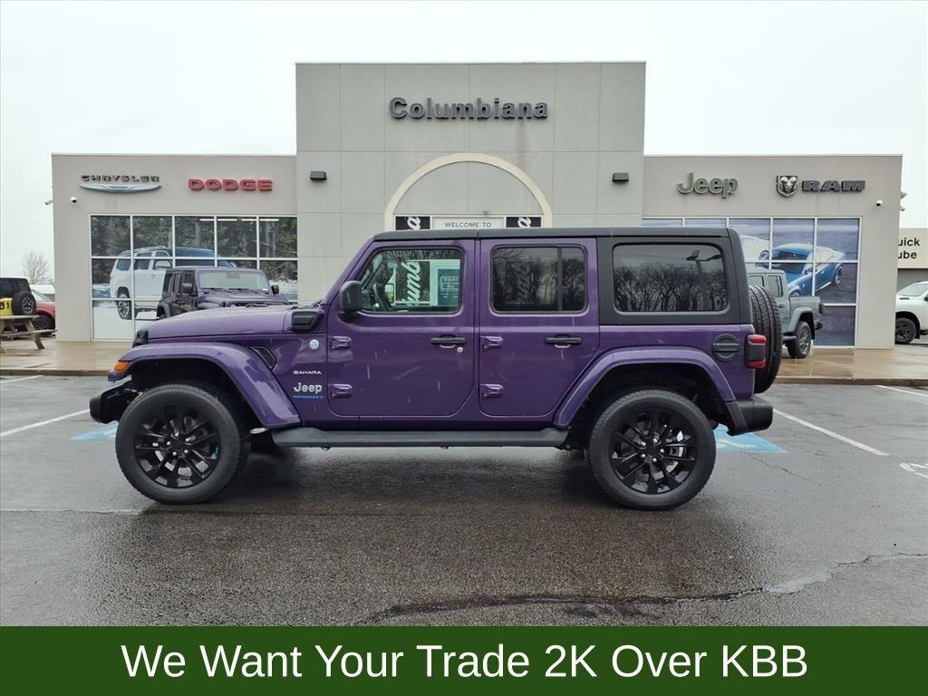 used 2023 Jeep Wrangler 4xe car, priced at $31,153
