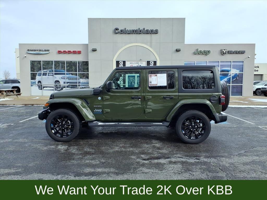used 2023 Jeep Wrangler 4xe car, priced at $28,663