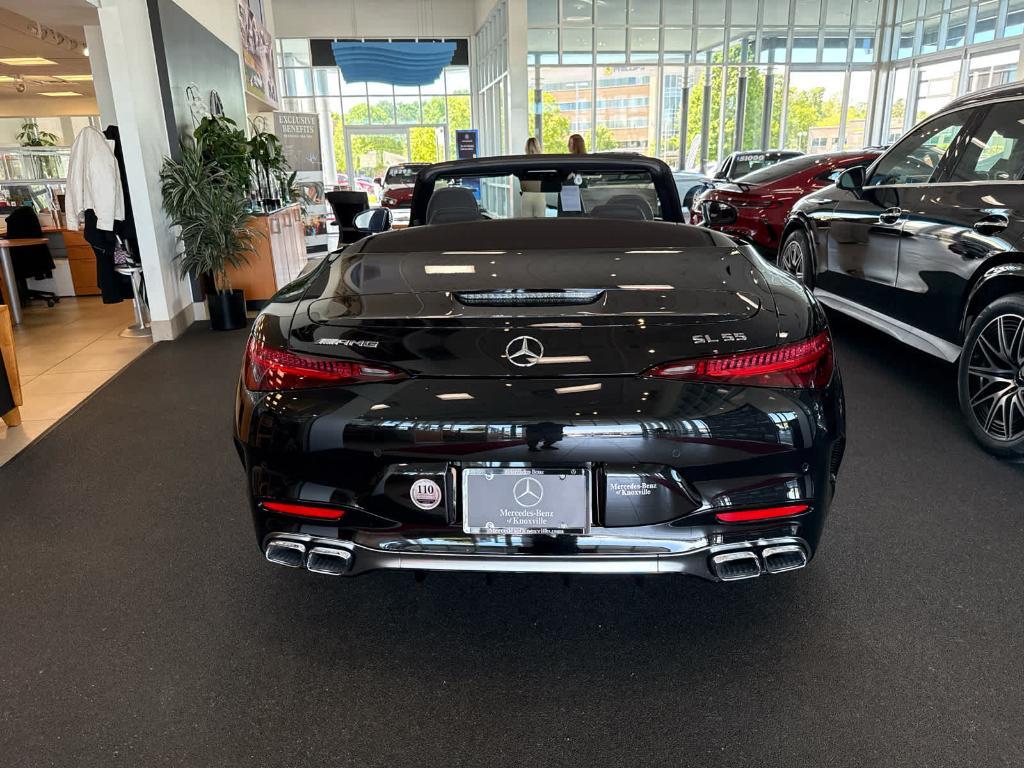 new 2026 Mercedes-Benz AMG SL 55 car, priced at $152,650