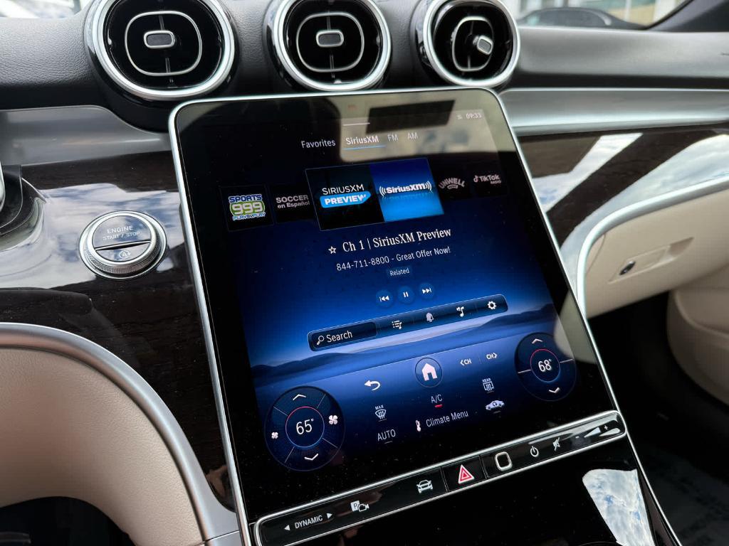 used 2025 Mercedes-Benz C-Class car, priced at $48,000