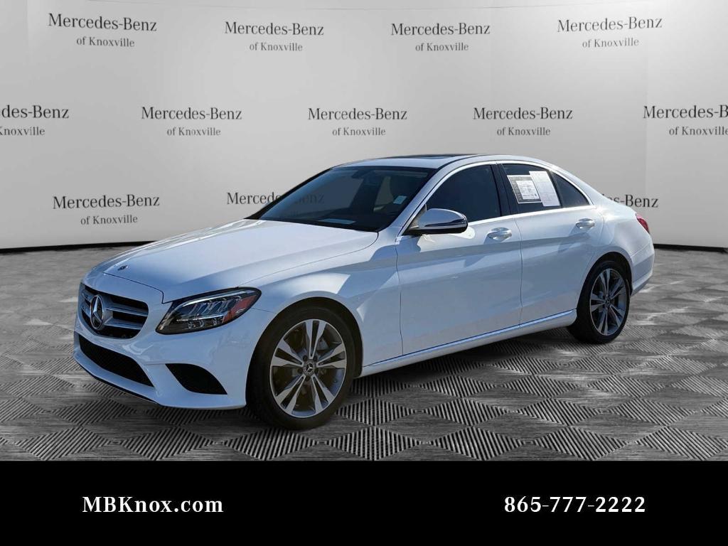 used 2021 Mercedes-Benz C-Class car, priced at $30,995