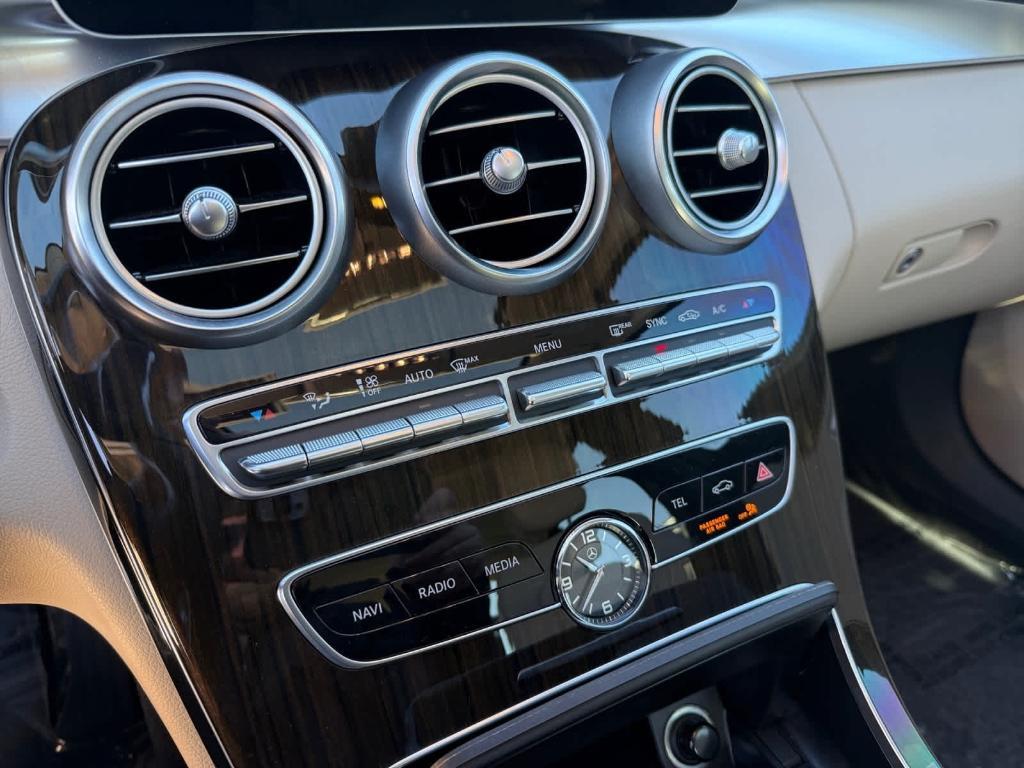 used 2021 Mercedes-Benz C-Class car, priced at $30,995