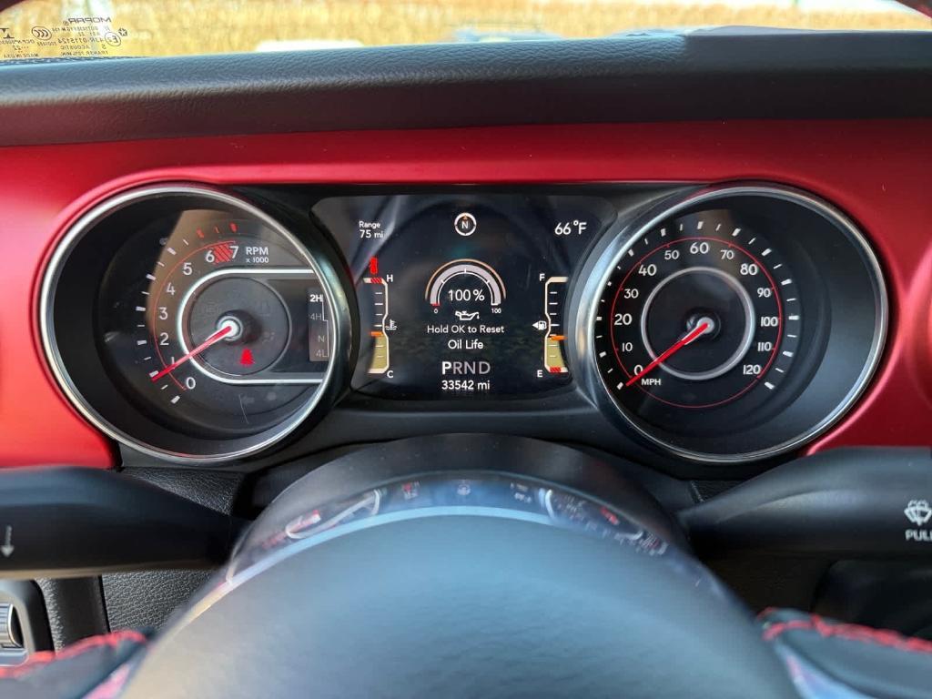 used 2022 Jeep Wrangler Unlimited car, priced at $36,220