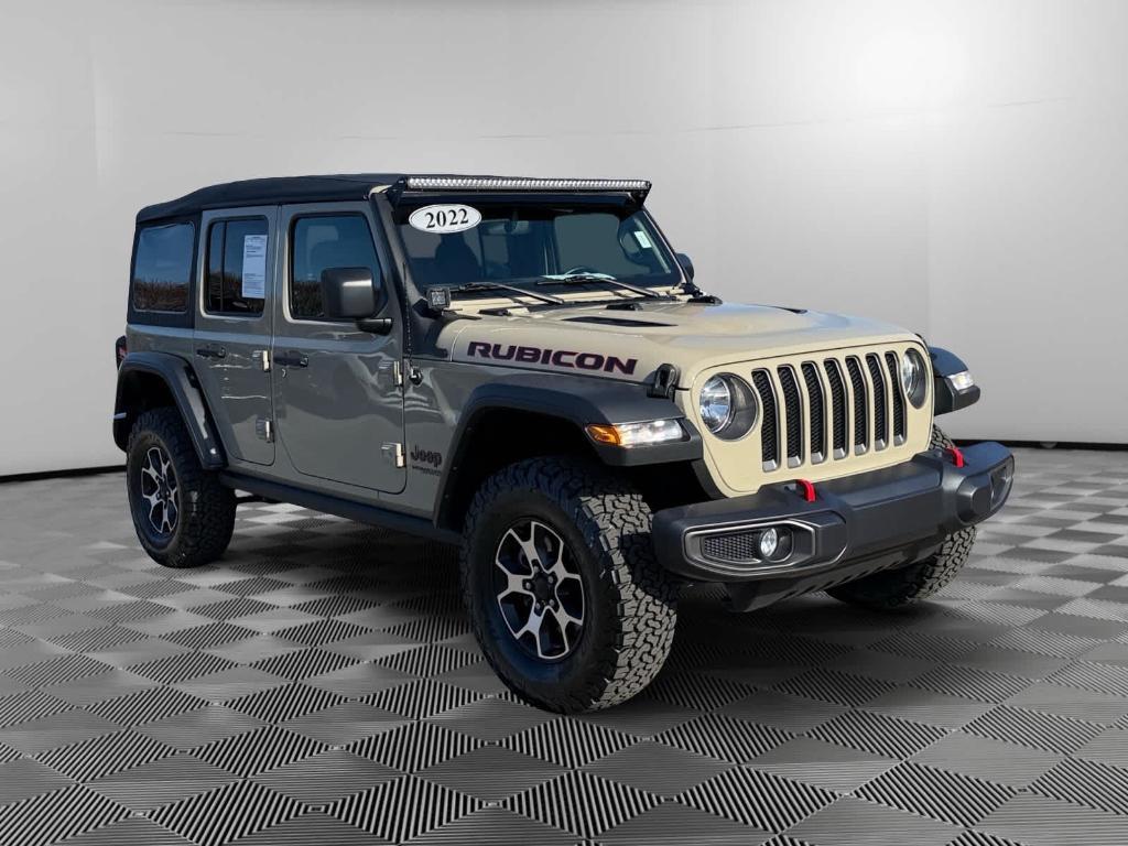 used 2022 Jeep Wrangler Unlimited car, priced at $36,220