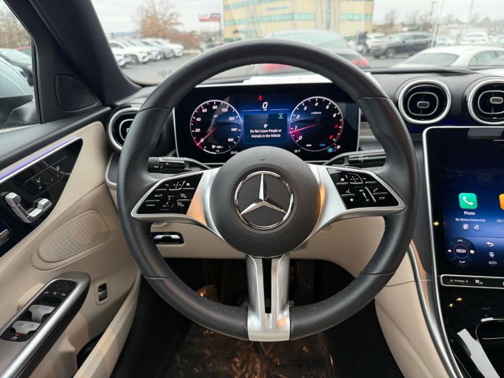 used 2025 Mercedes-Benz C-Class car, priced at $48,590