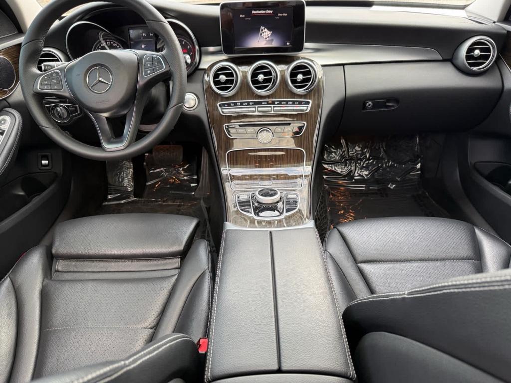 used 2017 Mercedes-Benz C-Class car, priced at $17,995