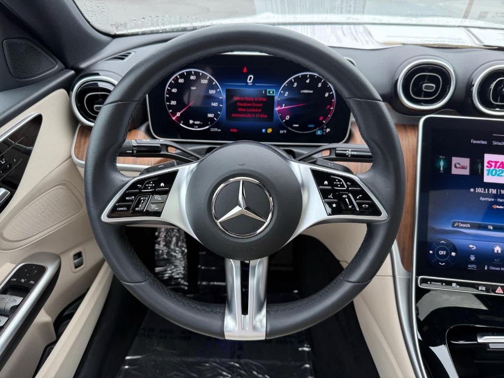 used 2024 Mercedes-Benz C-Class car, priced at $41,876