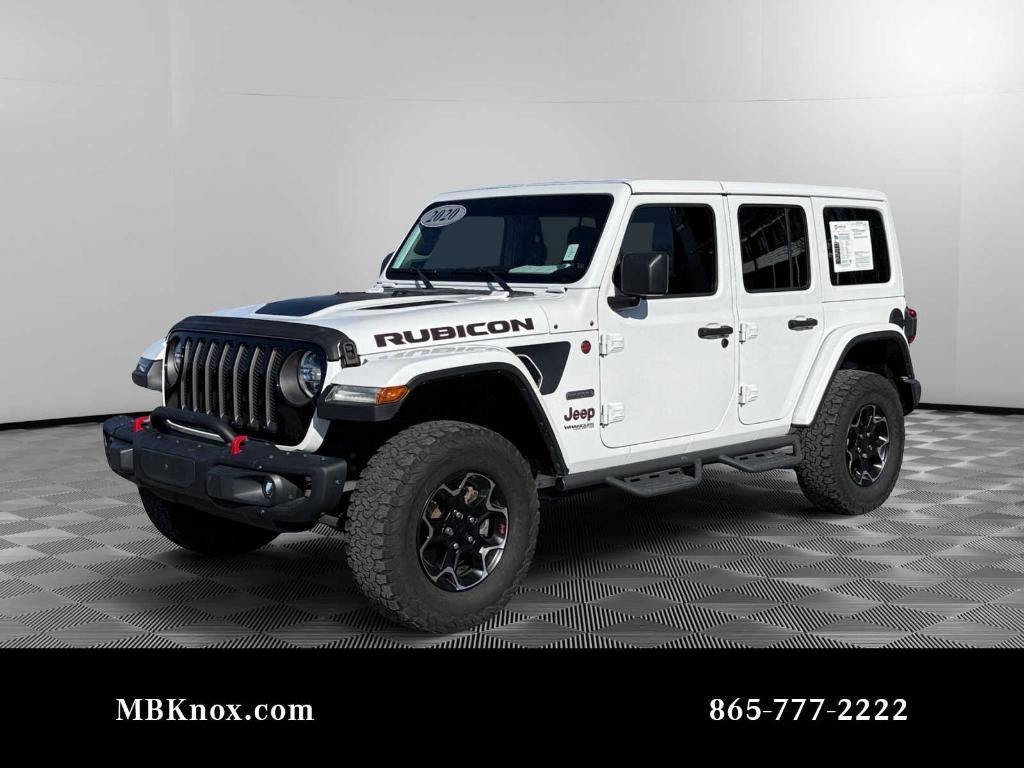 used 2020 Jeep Wrangler Unlimited car, priced at $34,378