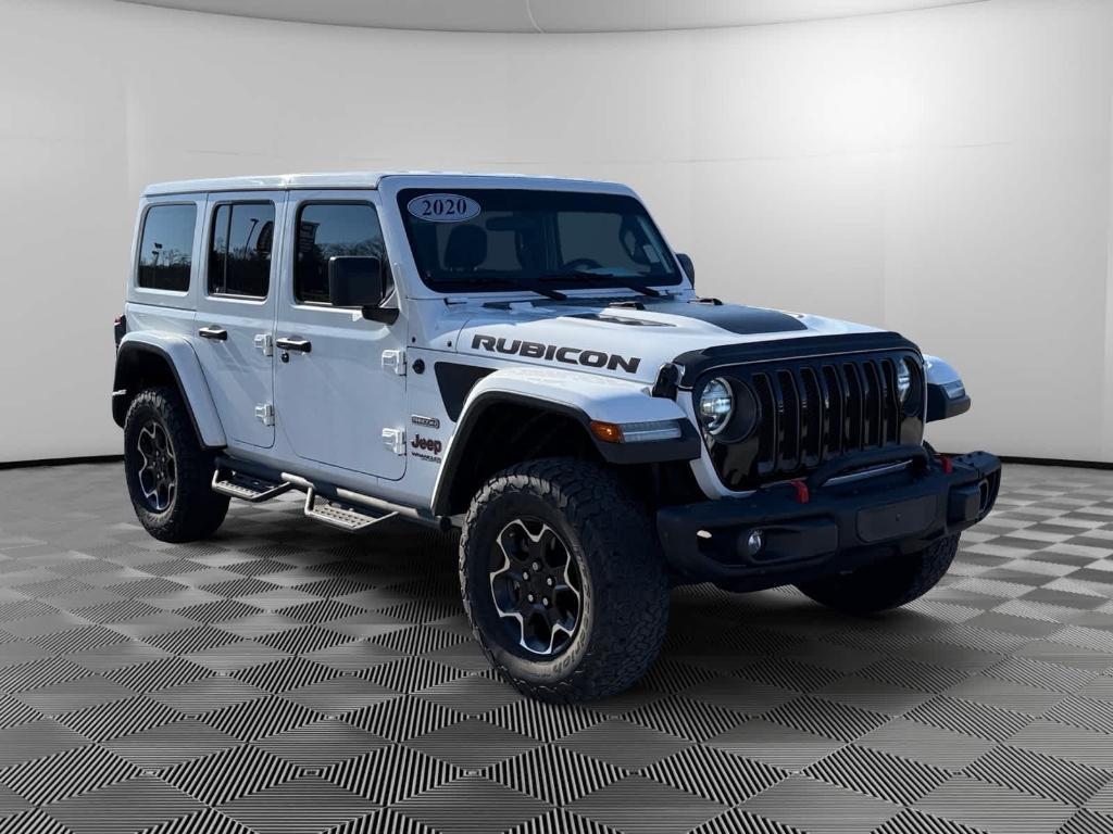 used 2020 Jeep Wrangler Unlimited car, priced at $34,378