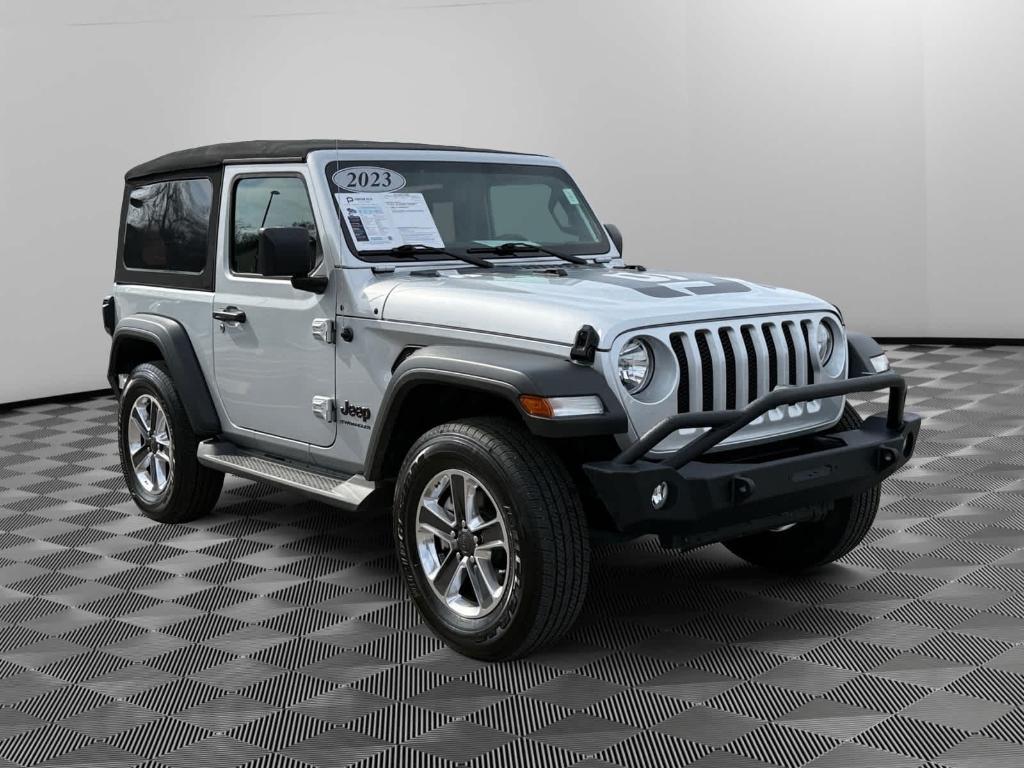 used 2023 Jeep Wrangler car, priced at $28,781