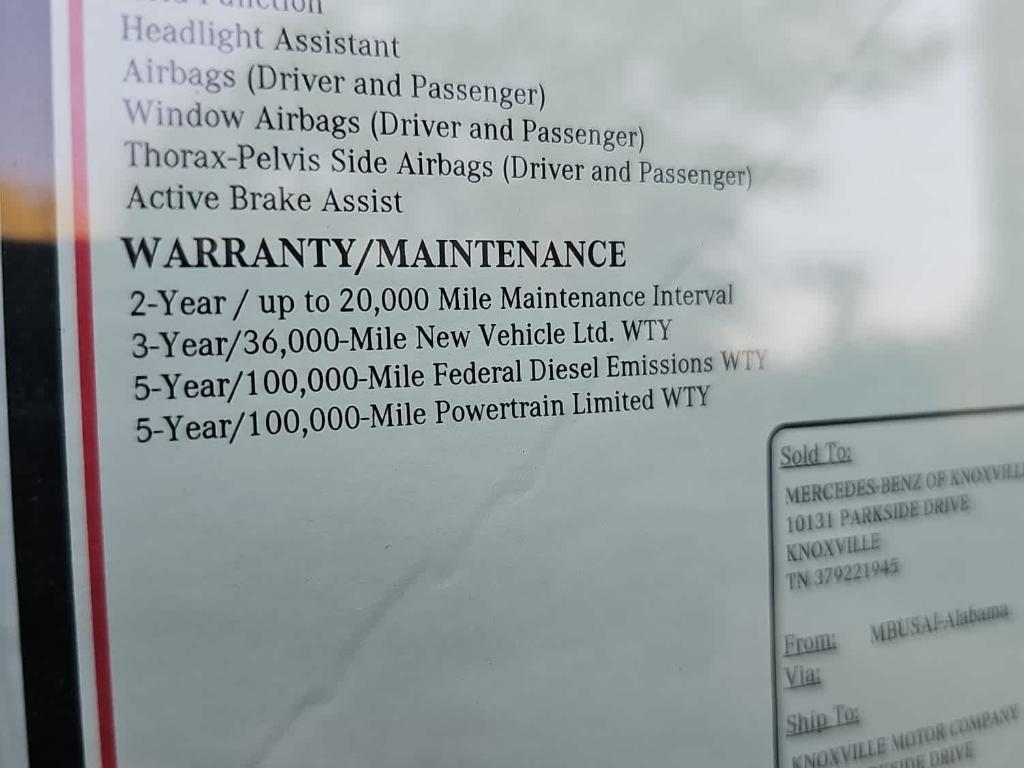 new 2025 Mercedes-Benz Sprinter 2500 car, priced at $57,223