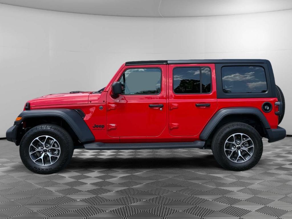 used 2024 Jeep Wrangler car, priced at $34,287