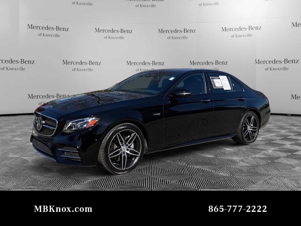 used 2018 Mercedes-Benz AMG E 43 car, priced at $40,995