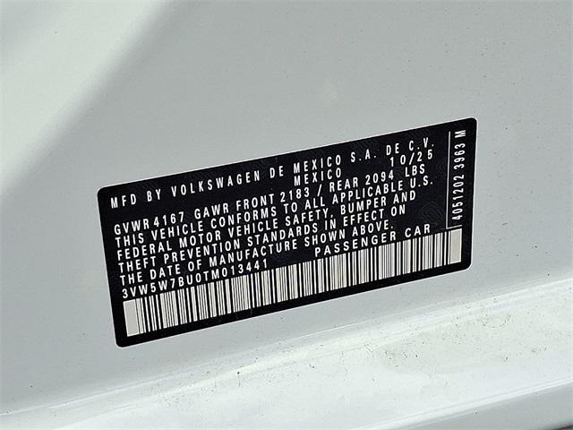 new 2026 Volkswagen Jetta car, priced at $25,834