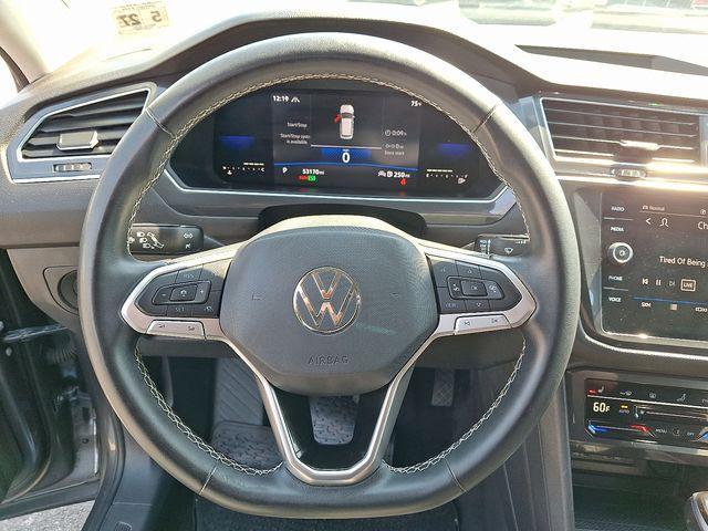 used 2022 Volkswagen Tiguan car, priced at $19,642