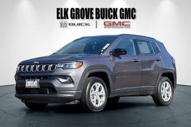 used 2024 Jeep Compass car, priced at $18,900