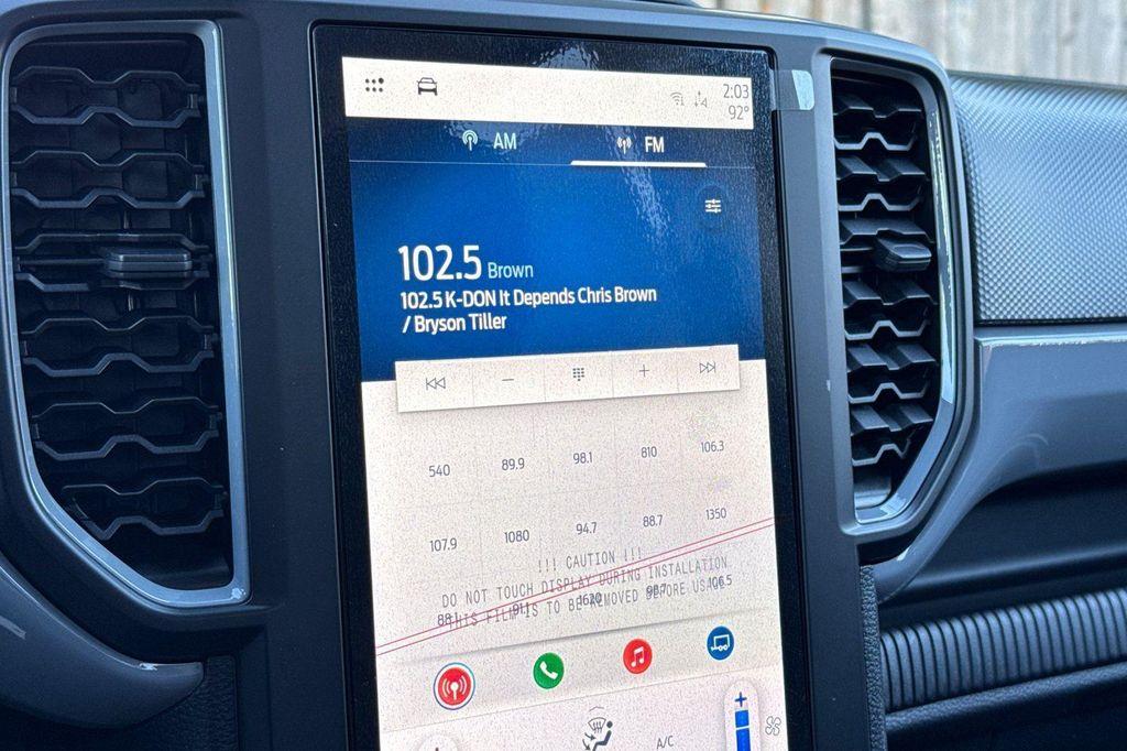 new 2025 Ford Ranger car, priced at $35,450