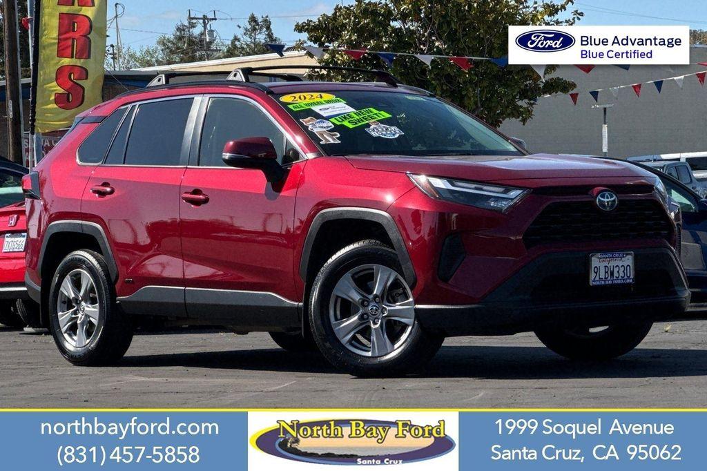 used 2024 Toyota RAV4 Hybrid car, priced at $34,000
