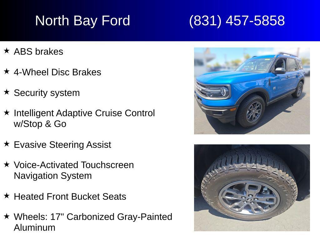 used 2022 Ford Bronco Sport car, priced at $26,500