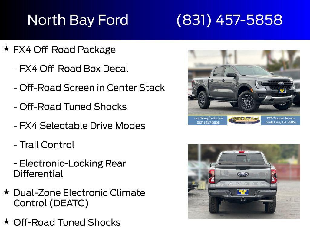 new 2025 Ford Ranger car, priced at $39,988