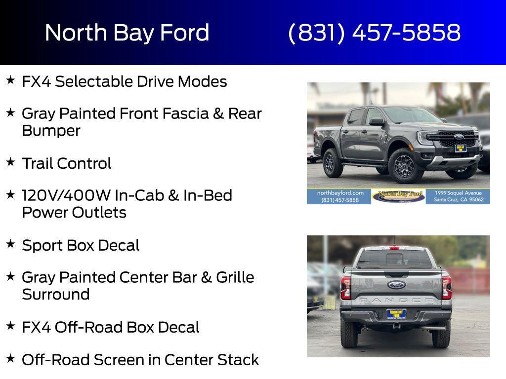 new 2025 Ford Ranger car, priced at $39,988