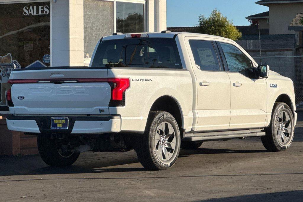 new 2025 Ford F-150 Lightning car, priced at $77,647