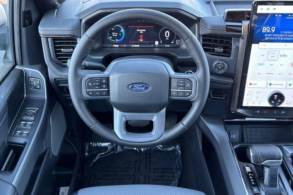 new 2025 Ford F-150 Lightning car, priced at $77,647