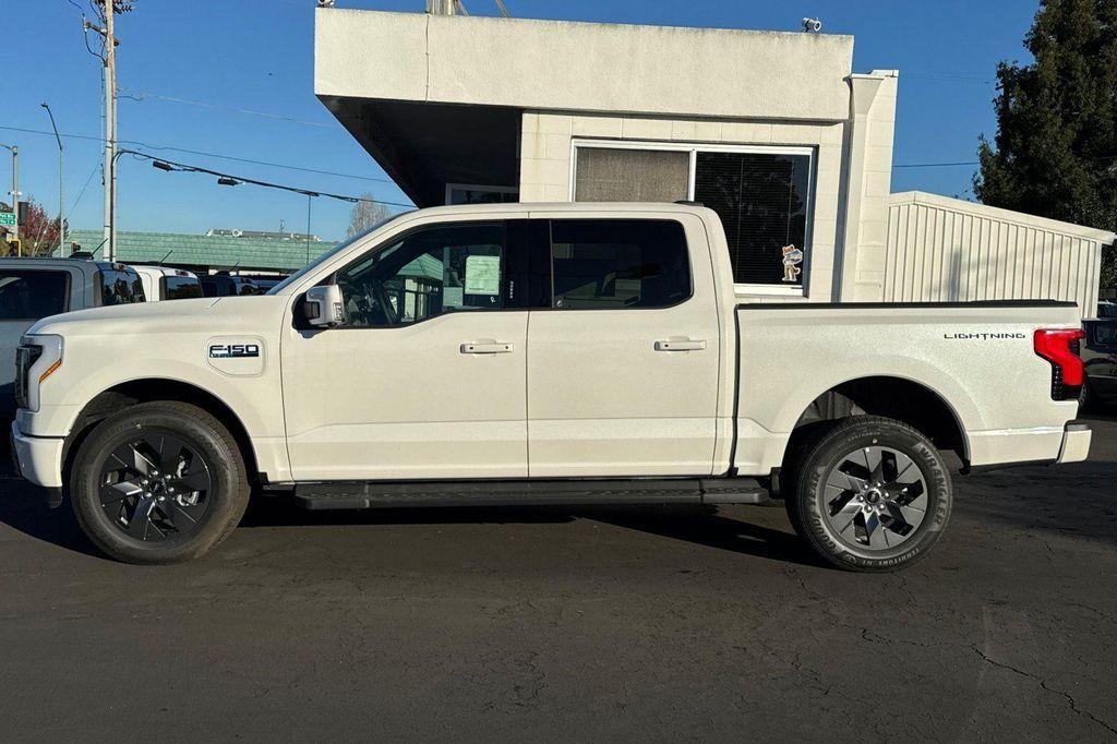 new 2025 Ford F-150 Lightning car, priced at $77,647