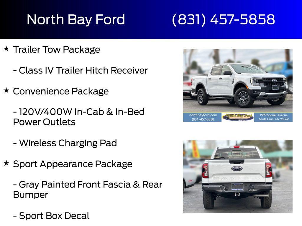 new 2025 Ford Ranger car, priced at $38,868