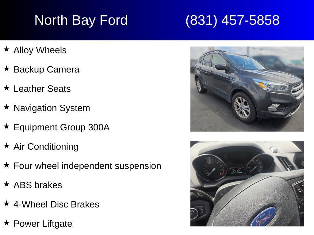 used 2018 Ford Escape car, priced at $13,525
