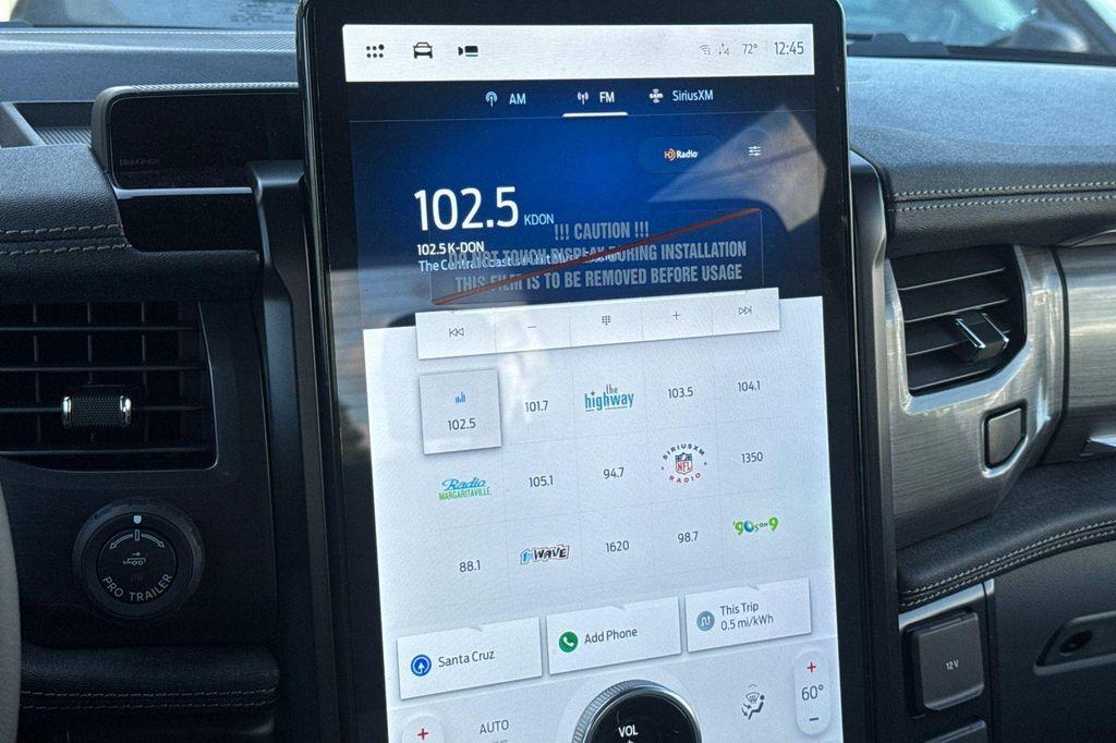 new 2025 Ford F-150 Lightning car, priced at $71,711