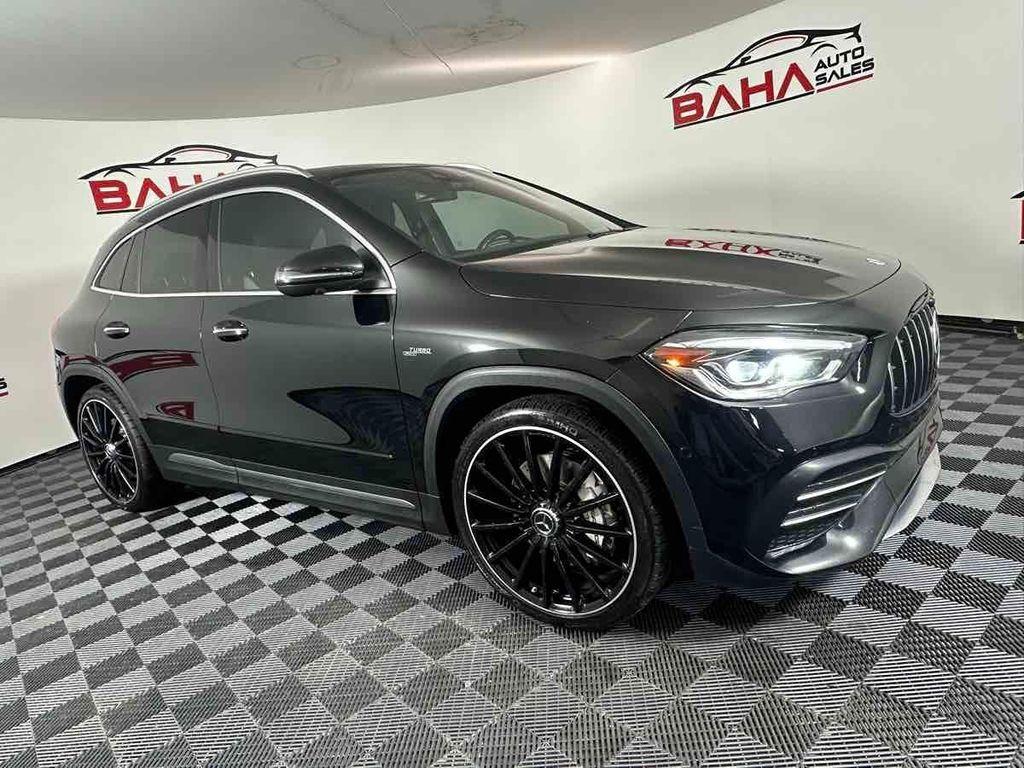 used 2021 Mercedes-Benz AMG GLA 35 car, priced at $27,395