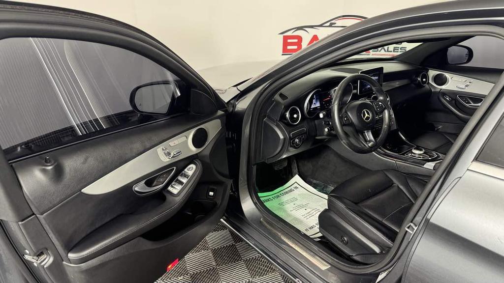 used 2018 Mercedes-Benz C-Class car, priced at $14,995