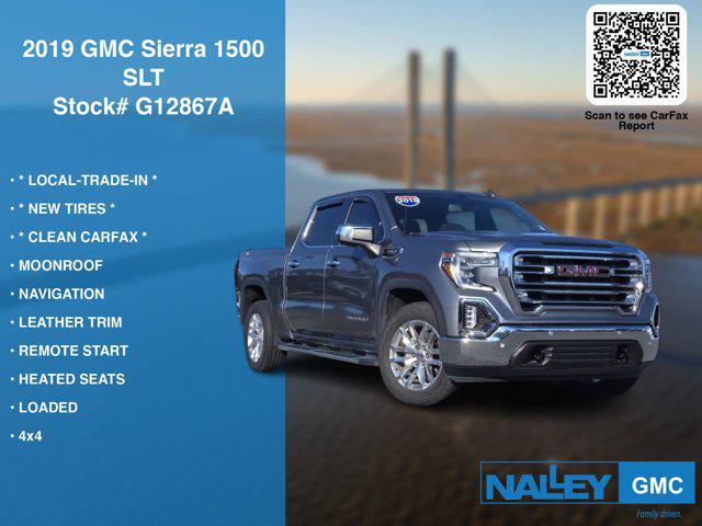 used 2019 GMC Sierra 1500 car, priced at $38,200