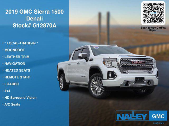 used 2019 GMC Sierra 1500 car, priced at $37,700