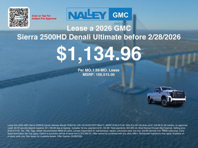 new 2026 GMC Sierra 2500 car, priced at $93,316