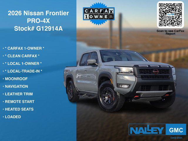 used 2026 Nissan Frontier car, priced at $42,987