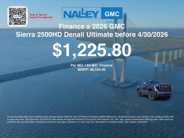 new 2026 GMC Sierra 2500 car, priced at $91,335