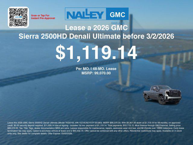 new 2026 GMC Sierra 2500 car, priced at $92,371