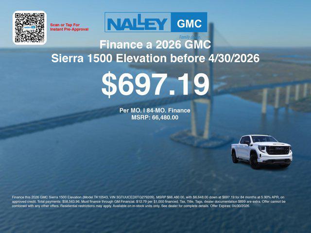 new 2026 GMC Sierra 1500 car, priced at $56,031