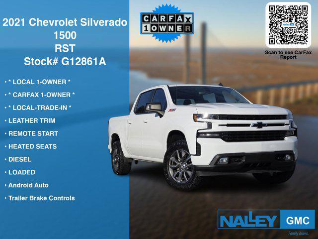 used 2021 Chevrolet Silverado 1500 car, priced at $31,500