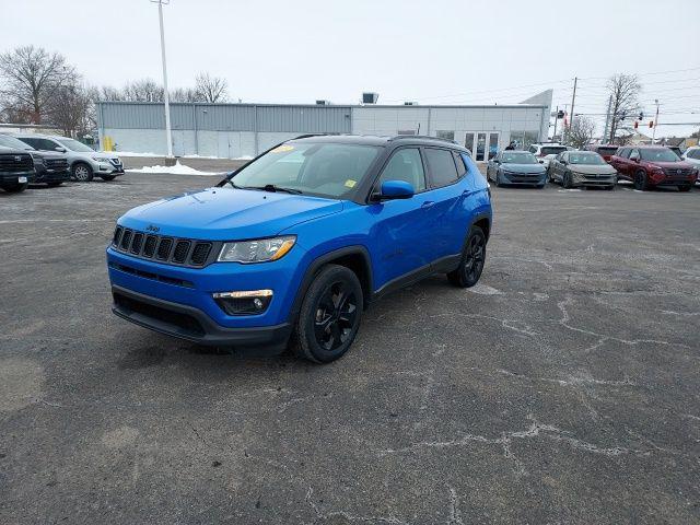 used 2021 Jeep Compass car, priced at $11,987