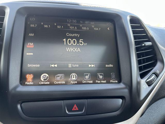 used 2017 Jeep Cherokee car, priced at $12,273