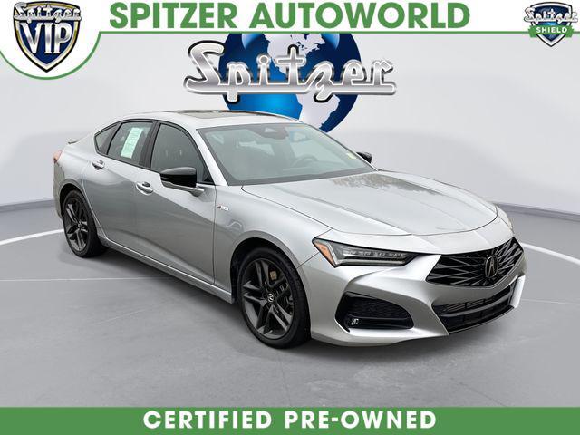 used 2025 Acura TLX car, priced at $43,779