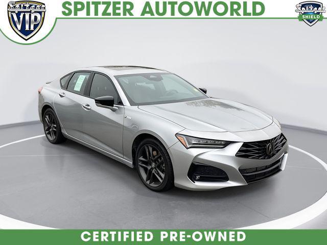 used 2025 Acura TLX car, priced at $45,327