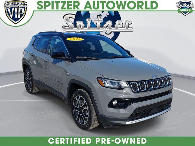 used 2024 Jeep Compass car, priced at $21,932