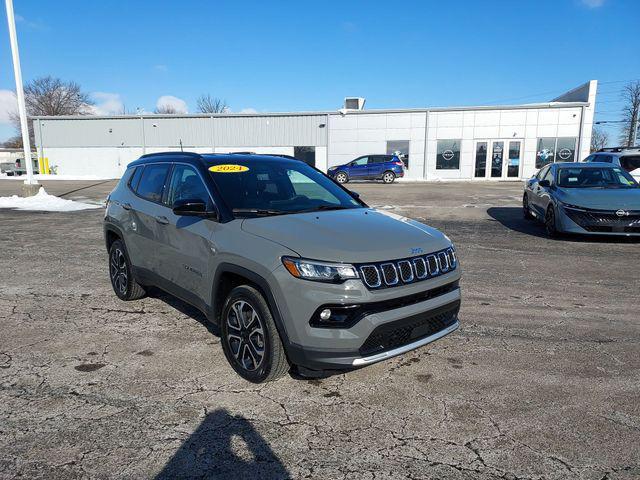 used 2024 Jeep Compass car, priced at $21,932