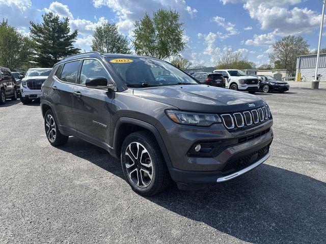 used 2022 Jeep Compass car, priced at $17,638