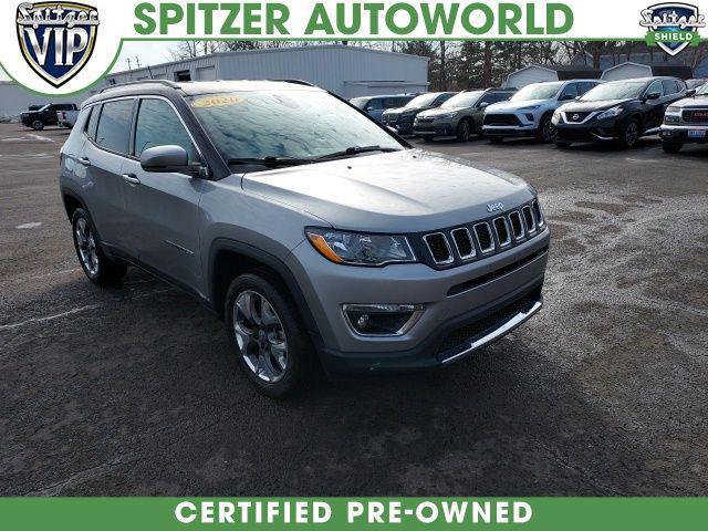 used 2020 Jeep Compass car, priced at $14,522